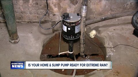 Is your home and sump pump ready for extreme rain?