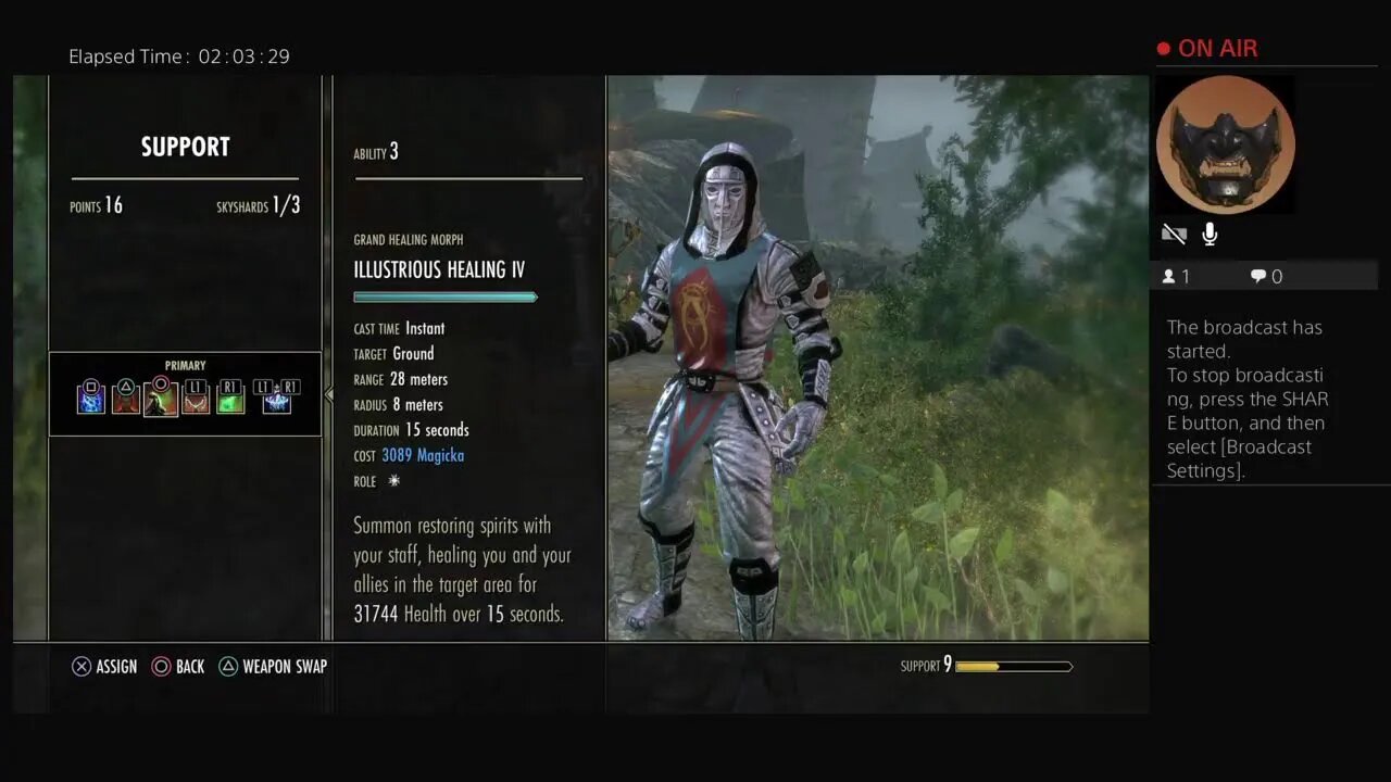 Here we go in ESO!