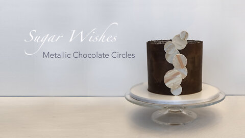 Metallic Chocolate Circles