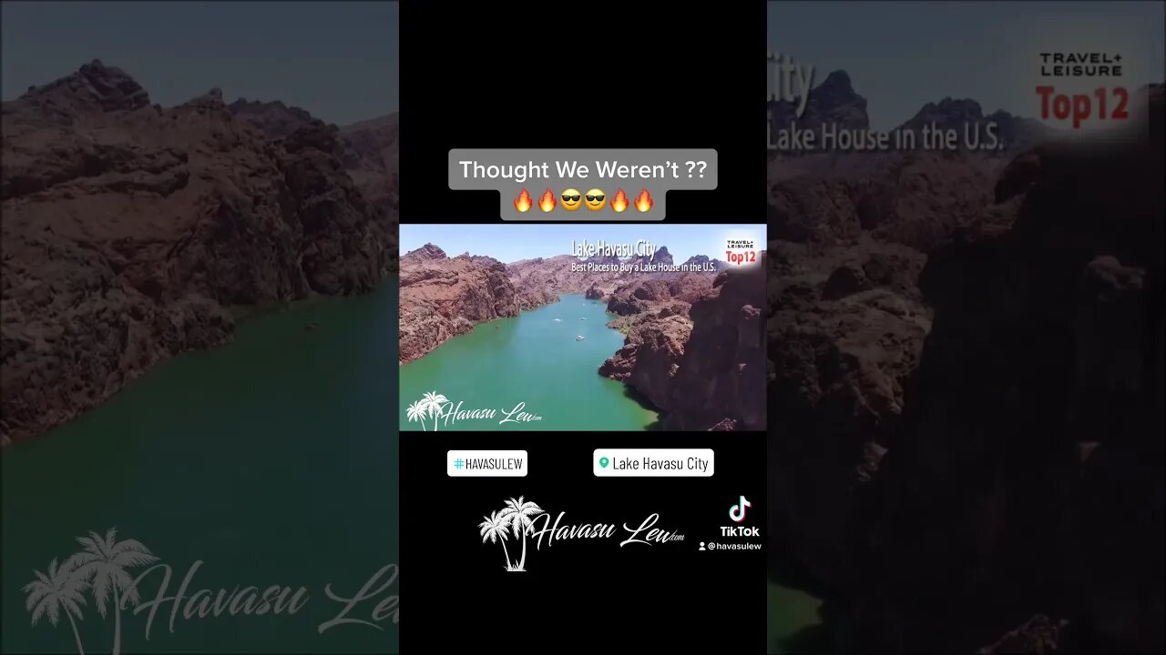 🔥Lake Havasu Makes Top 12 in The U.S.🔥