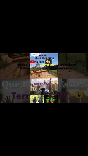 Chico Toco Preto vê a assombração do filme Grito