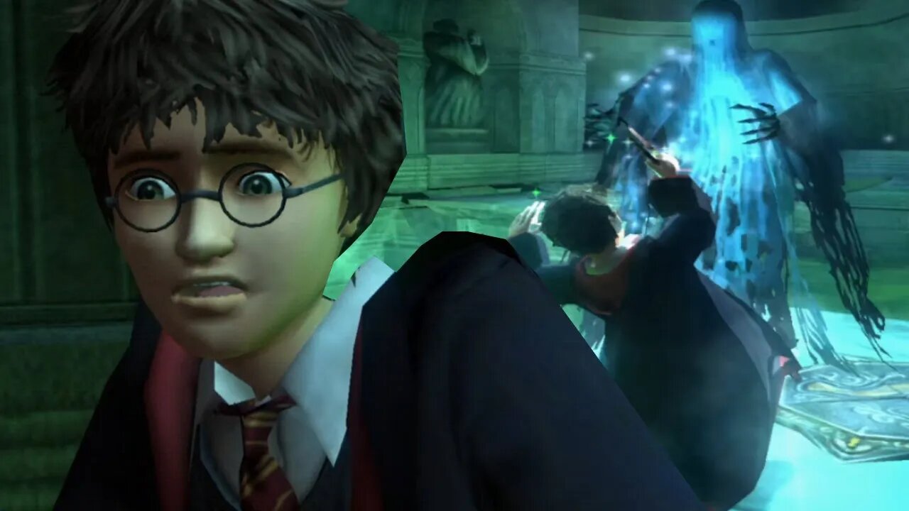 o Dementador ta bem atrás - Harry Potter Prisioneiro de Azkaban PS2 #6