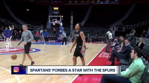 Bryn Forbes thriving with Spurs