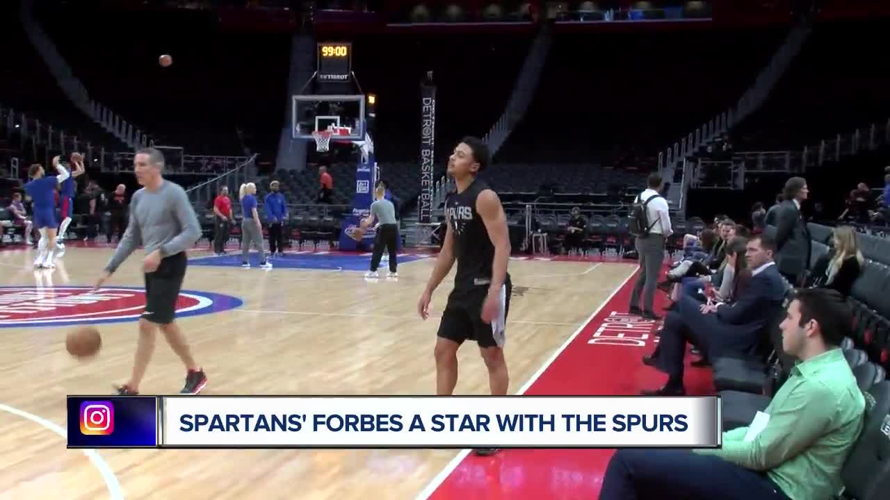 Bryn Forbes thriving with Spurs