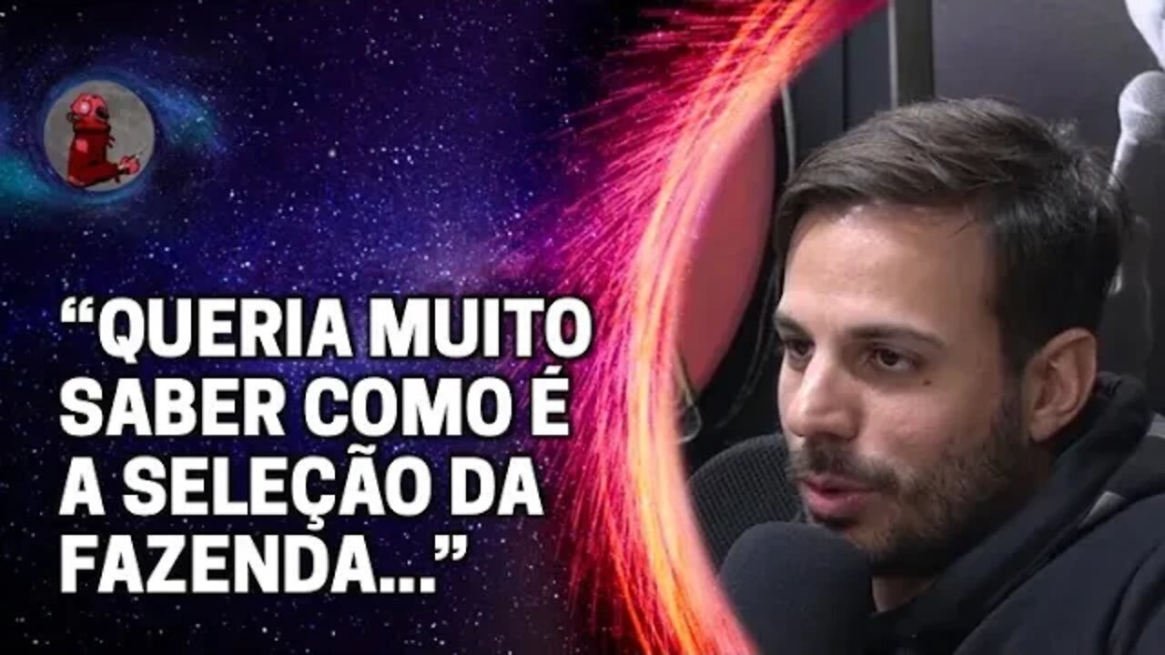 "...BOTAR LOUCO ALI É O QUE VIRA" (A FAZENDA) com Humberto Rosso e Daniel Varella