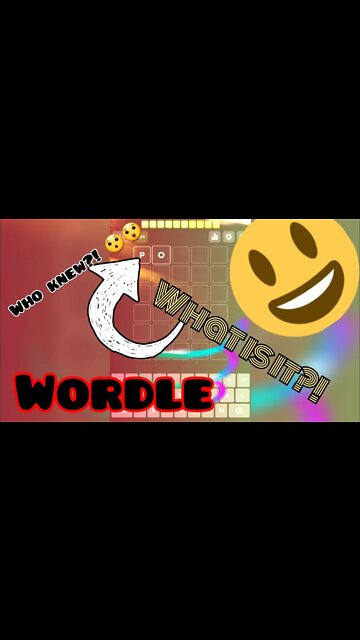 Wordle with a Gaudy Thumbnail in 30 Seconds Twice