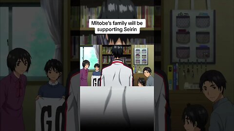 Mitobe’s family will be supporting Seirin 😁 #anime #kurokonobasket #fyp