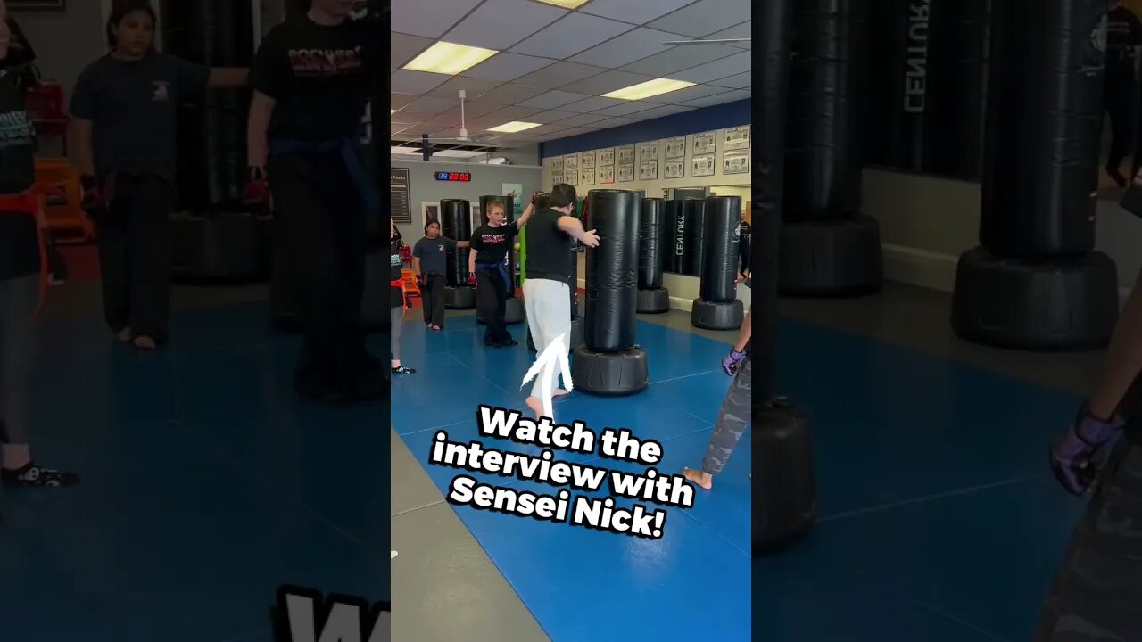 Jiu-Jitsu Wavebag Session for Kids with Sensei Nick