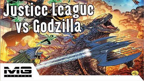 This is Comics!! Justice League versus Godzilla