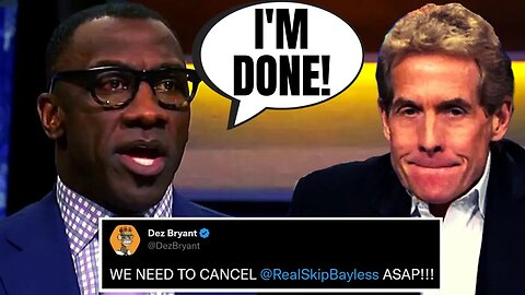 Shannon Sharpe SKIPS Undisputed In Protest After Skip Bayless Got DESTROYED For Damar Hamlin Tweet