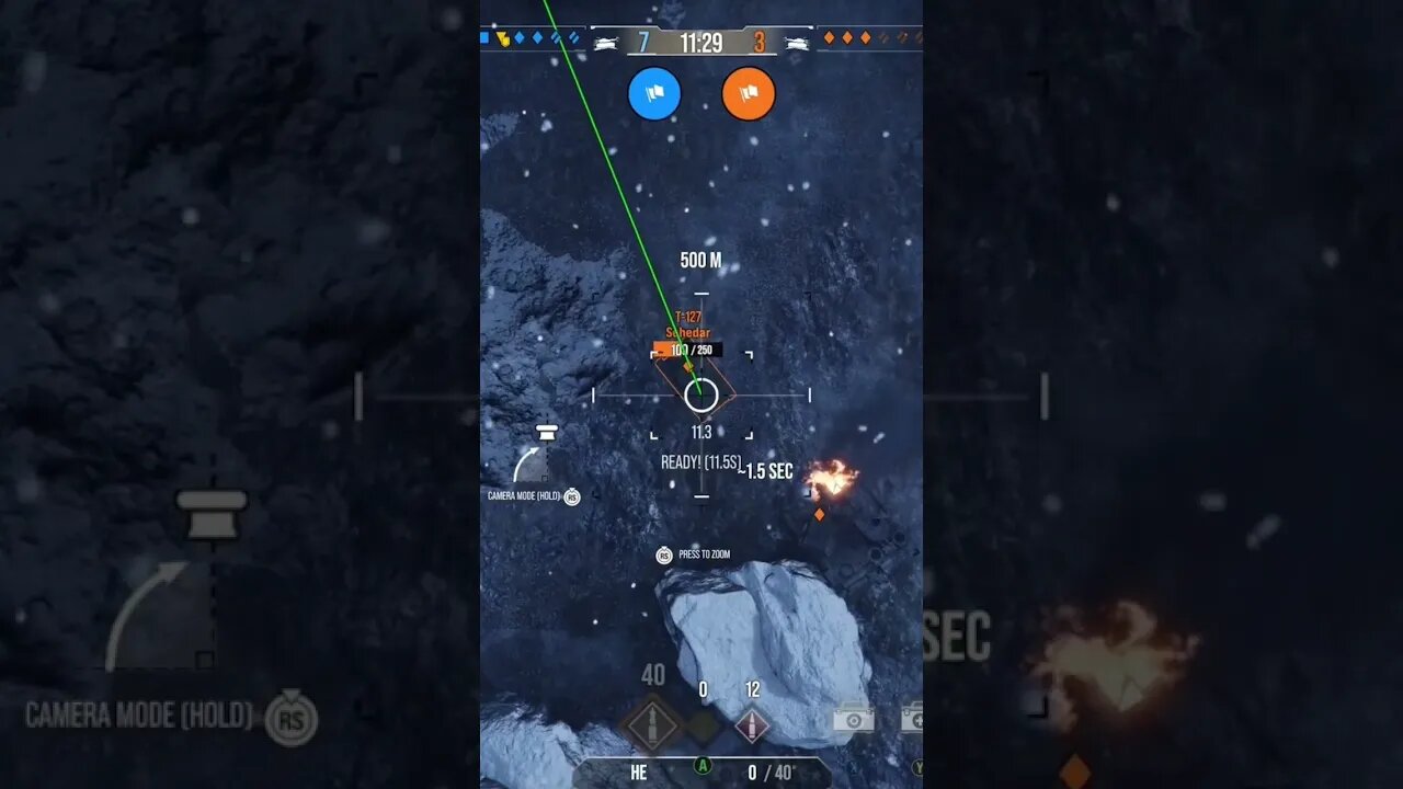 World of Tanks: He stood still for me, just long enough :)