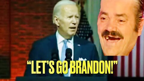 Joe Biden HECKLED with “LET’S GO BRANDON” chants during last night’s speech! 😂