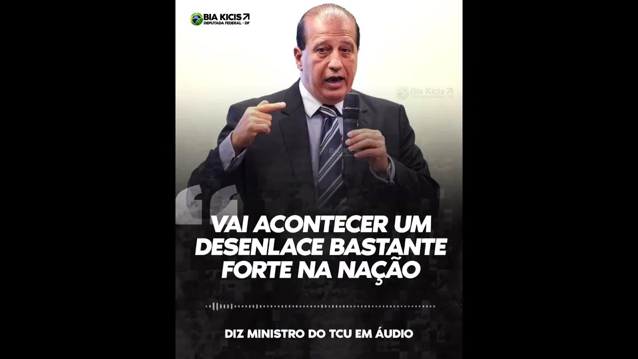Ministro do TCU em áudio