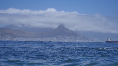 SOUTH AFRICA - Cape Town - Russian warship ‘Marshal Ustinov’ arrives in Cape Town for first-ever joint drill with Chinese, South African and Russian navies (Video) (Caz)