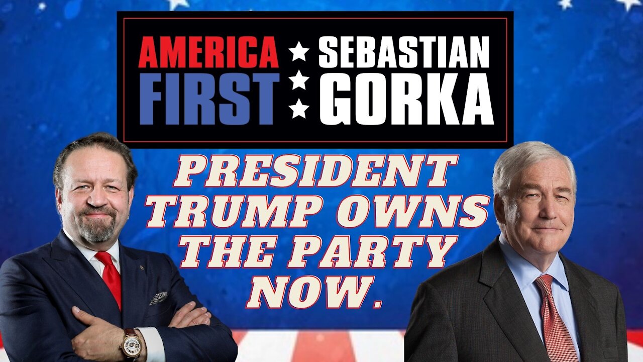 President Trump owns the party now. Lord Conrad Black with Sebastian Gorka on AMERICA First