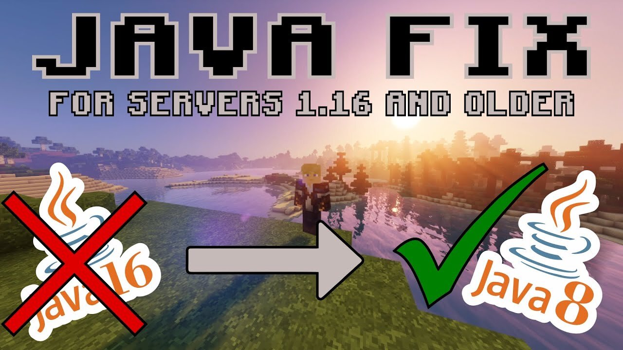 How to run 1.16 and older Minecraft servers on Java 8 after installing Java 16 for Minecraft 1.17!