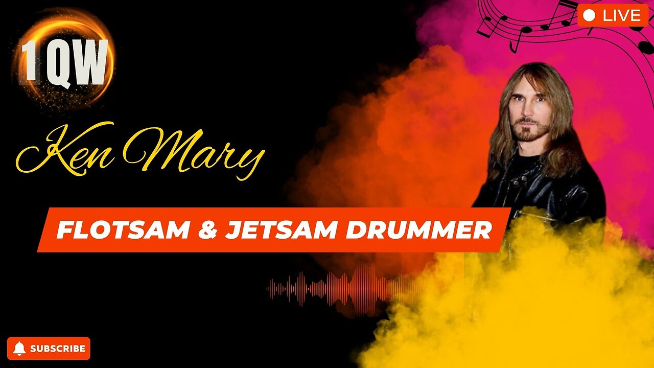 1 Question With... Flotsam & Jetsam Drummer Ken Mary!