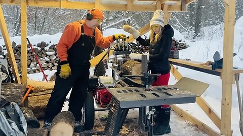 Back To Splitting Firewood