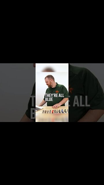 "Those are blue too..." - KnifeCenter Outtakes #Shorts