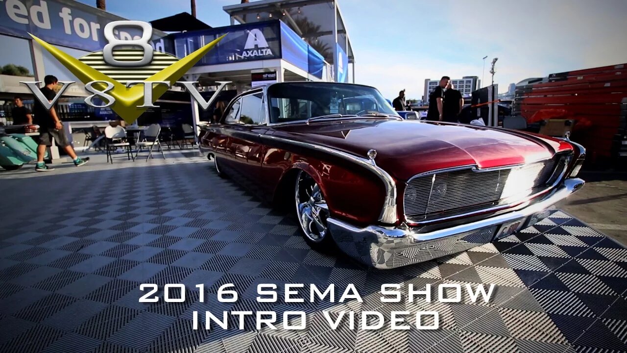 2016 SEMA Show V8TV Video Coverage Intro