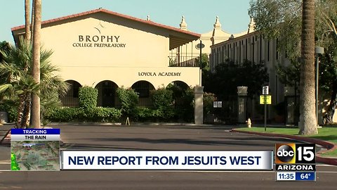 A new report shows 8 Jesuit priests accused of sex abuse have at one time worked at Brophy High School in Phoenix