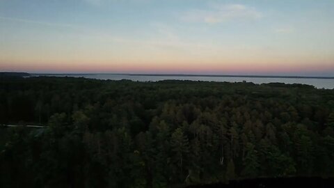 Sunset on the Escanaba River ( DJI Air 2S )