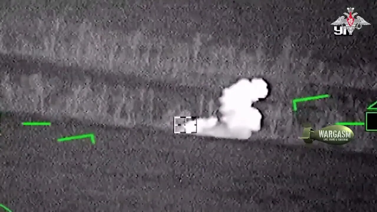 Russian Ka 52 'Alligator' helicopter gunships hits AFU armor