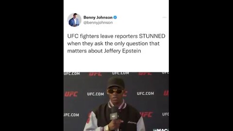 UFC fighters leave reporters STUNNED