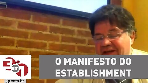 Marcelo Madureira: O manifesto do establishment