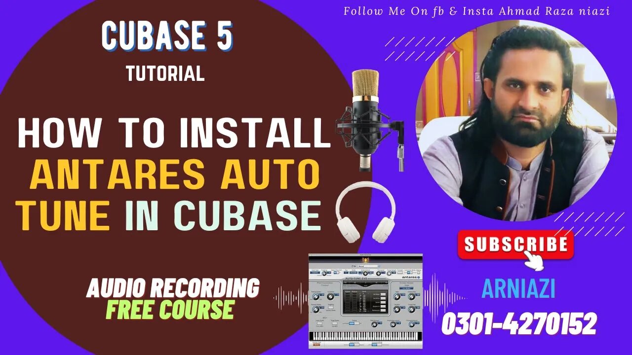 How to install Antares auto tune In Cubase Cubase 5 Tutorial Arniazi