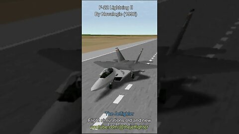 F-22 Lightning II (1996) - Ready for take off! #gaming