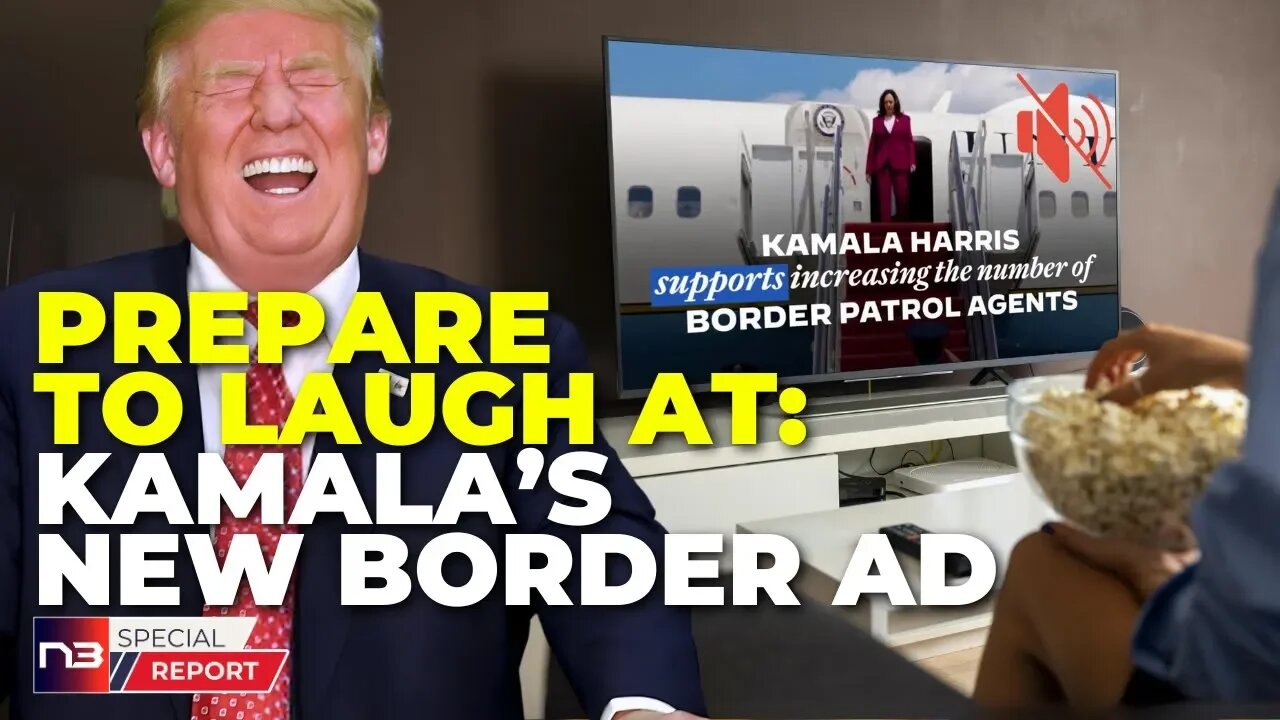 Kamala's "Border Hawk" Ad Will Make You Laugh So Hard You'll Cry Prepare To Be Stunned