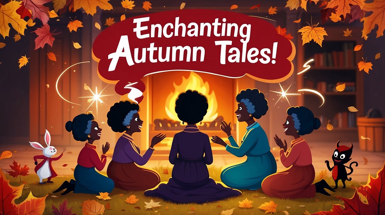 Autumn with Enchanting Folk Tales: Stories of Magic, Family, and Wisdom from Granny and the Aunties