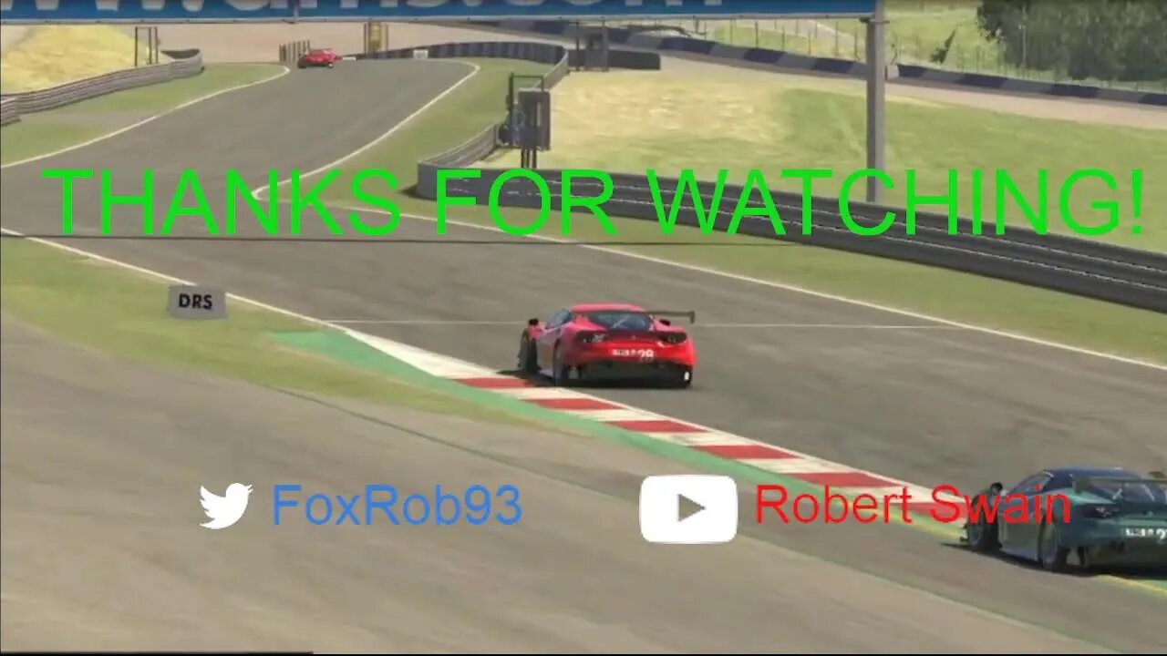 Fanatec GT3 Challenge-Fixed MPR race