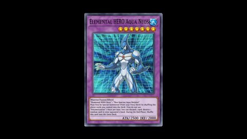 Yu-Gi-Oh! Elemental HERO Aqua Neos