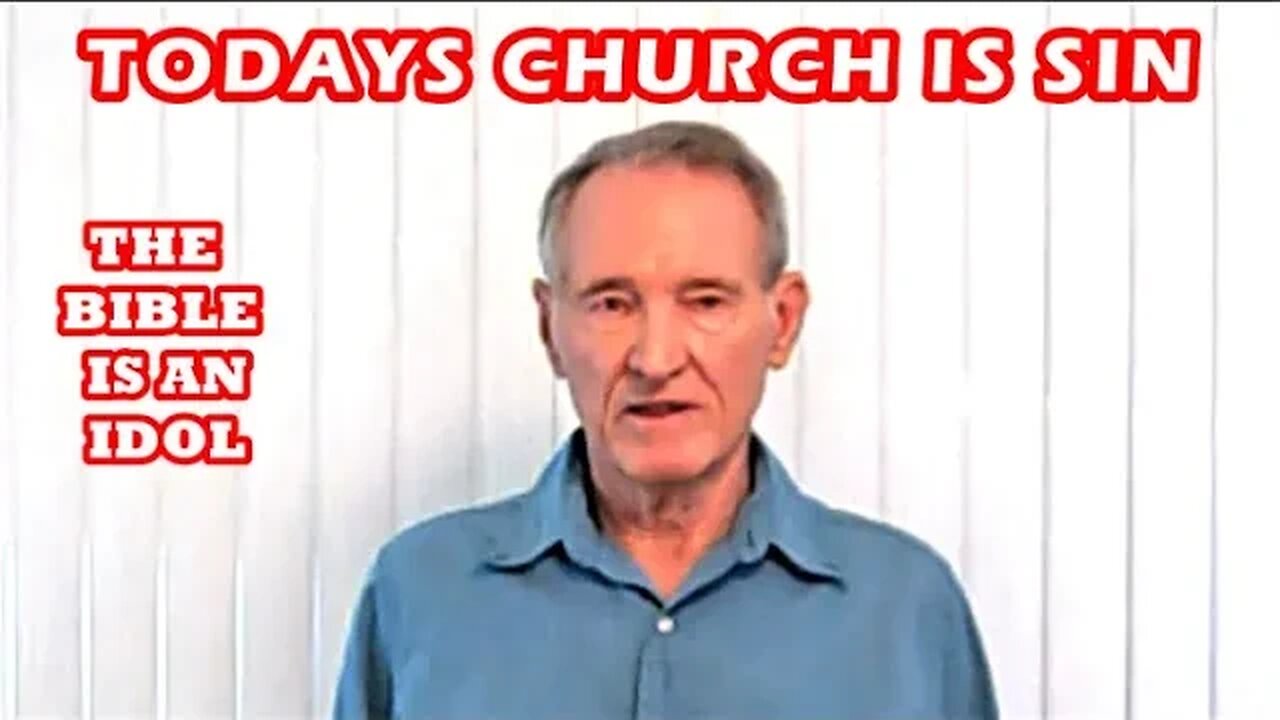 TODAY'S CHURCH IS SIN