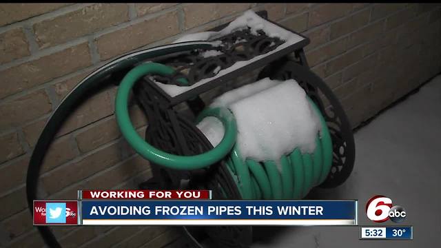 How to avoid frozen pipes this winter