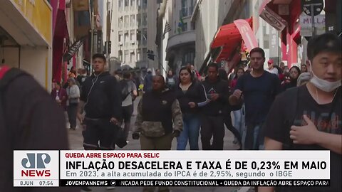 Inflação desacelera e taxa é de 0,23% em maio