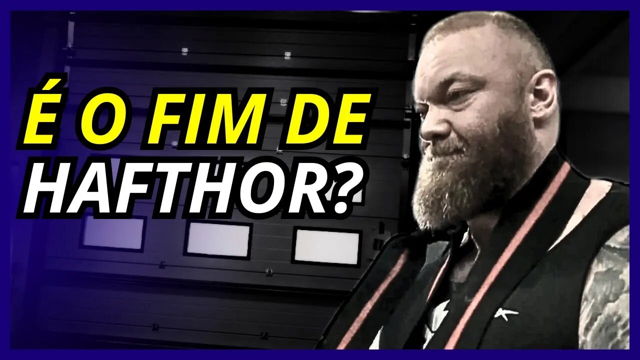 HAFTHOR BJORNSSON sofre RUPTURA de PEITORAL durante o SUPINO! Minhas CONSIDERAÇÕES.