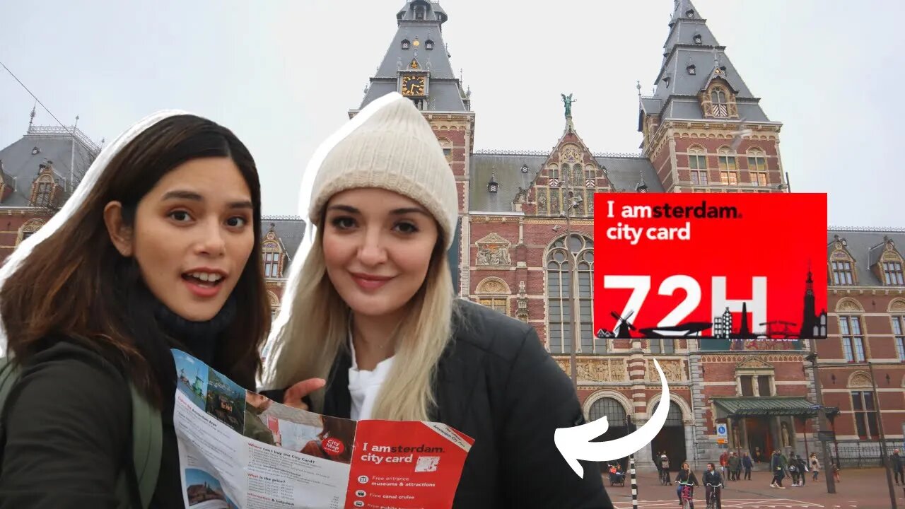 Is the Amsterdam City Card Worth it? | 72hrs as TOURISTS