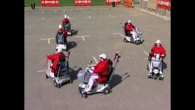 Mobility Scooter Formation Display