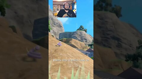 what a worm #pokemon #reaction #fypシ #nintendo #reactionshorts #pokemonscarletandviolet #trending