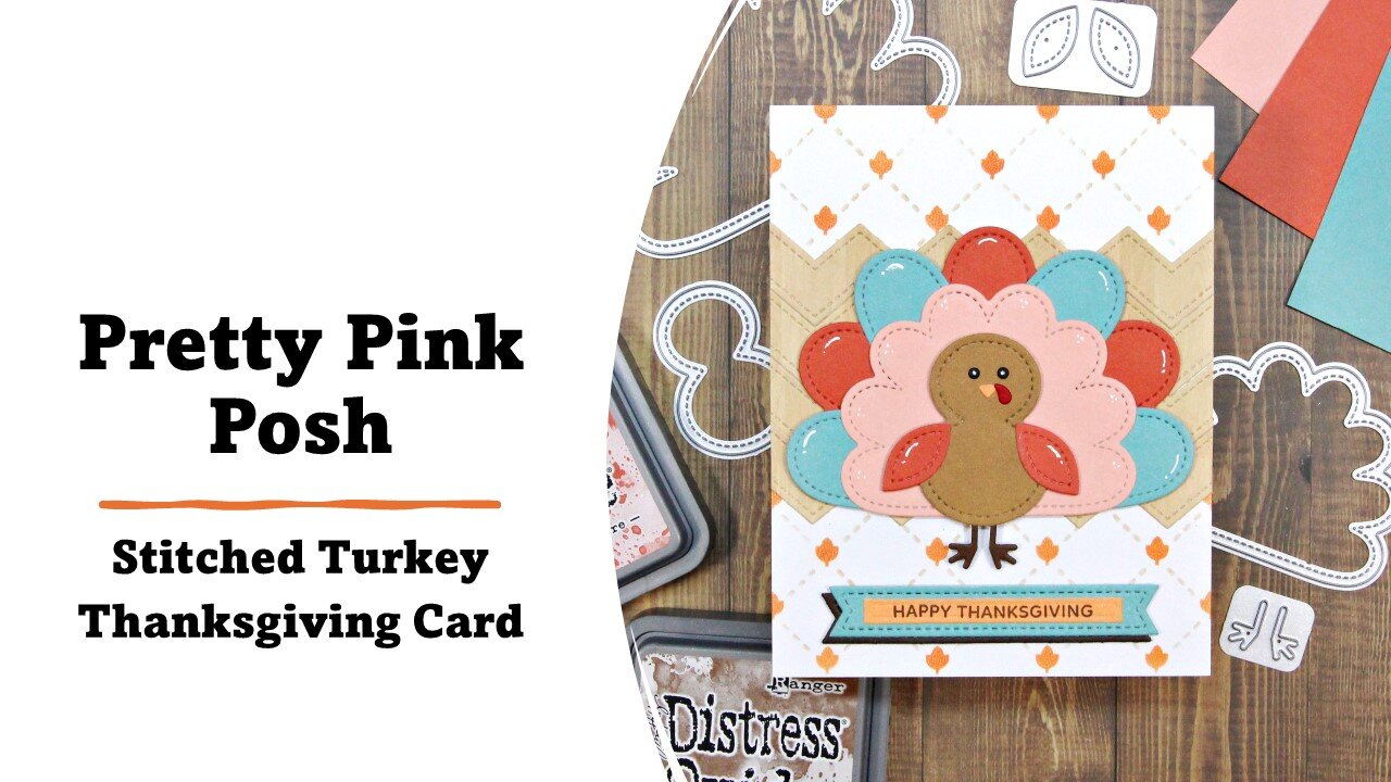 Pretty Pink Posh | Stitched Turkey