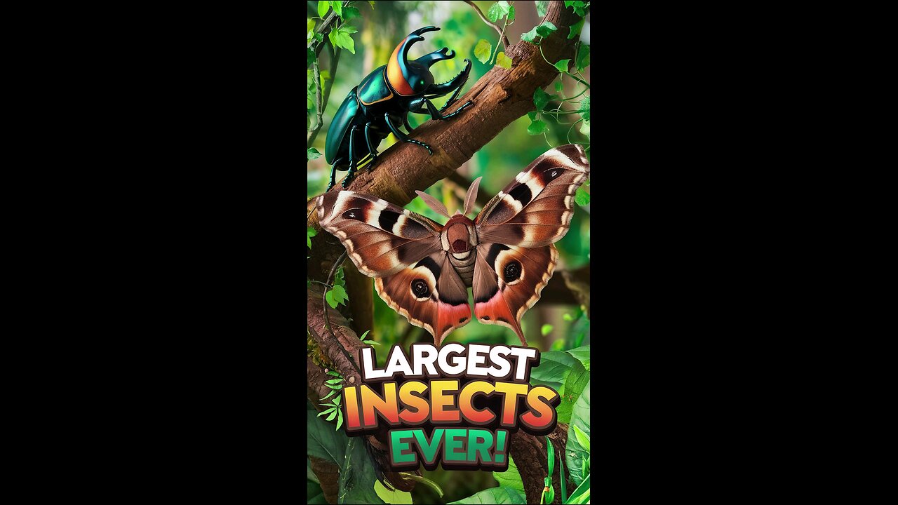 Largest Insects Ever!