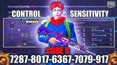 BEST PUBG SENSITIVITY + CONTROL SETTINGS
