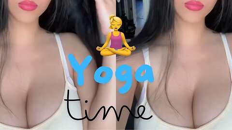 Hot 🔥🥵 sexy girl teach ❤️‍🔥🍑 yoga 🧘‍♀️ Sexy videos ❤️‍🔥 sexy yoga video 📸😘💦 Boobs 🍒🍑 sexy ass 🍑💦