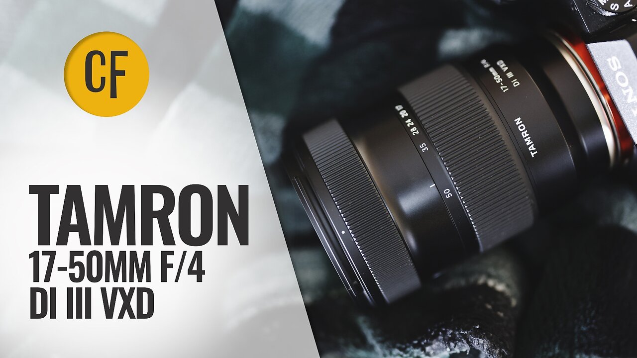 Tamron 17-50mm f/4 Di III VXD (Full-frame!) lens review