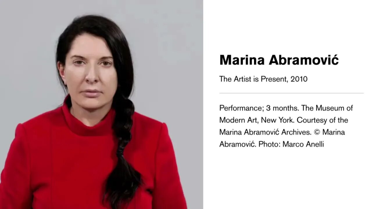 The Electricity of Marina Abramović