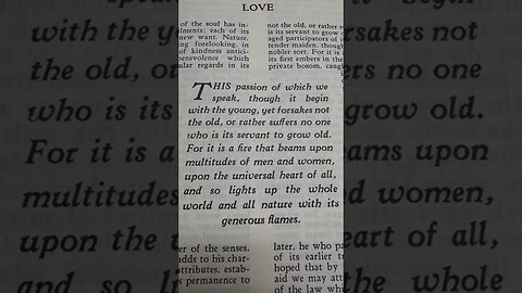 Emerson on Love ❤️