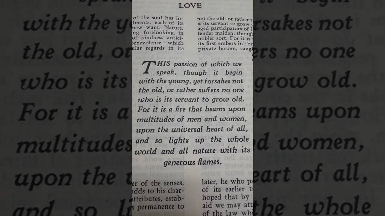 Emerson on Love ❤️